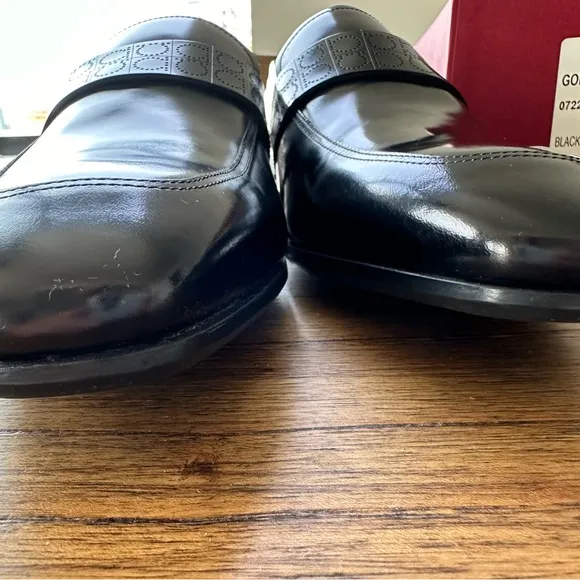 Ferragamo Goliath leather loafers