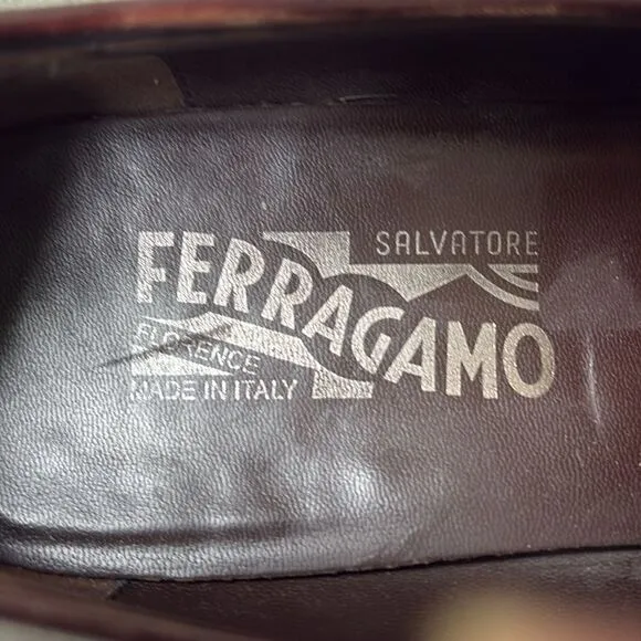 Ferragamo Loafers mahogany color