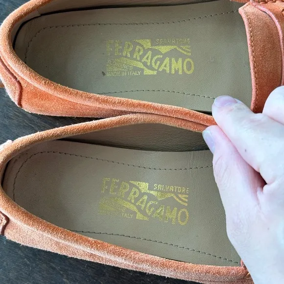 Ferragamo Suede Loafers