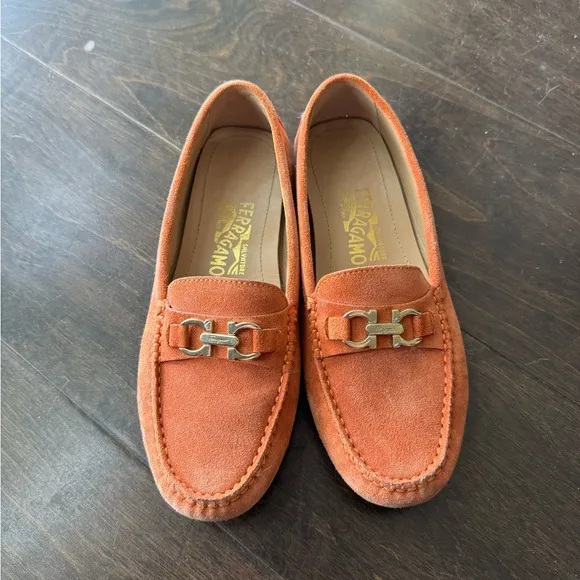 Ferragamo Suede Loafers