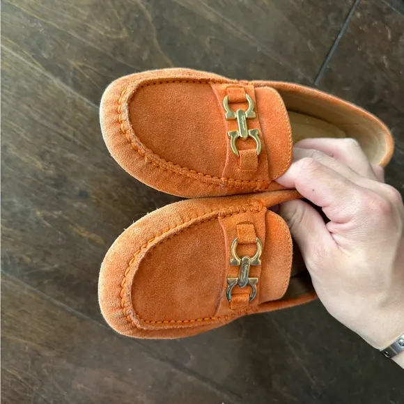 Ferragamo Suede Loafers