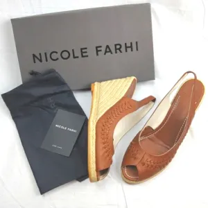 FINAL SALE 🆕🌿NICOLE FARHI ESPADRILLES🌿