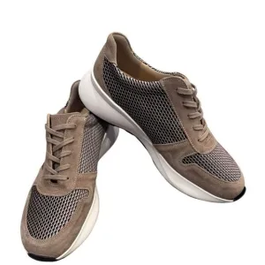 Finn Comfort Sidonia Sneakers Taupe 10.5 NEW
