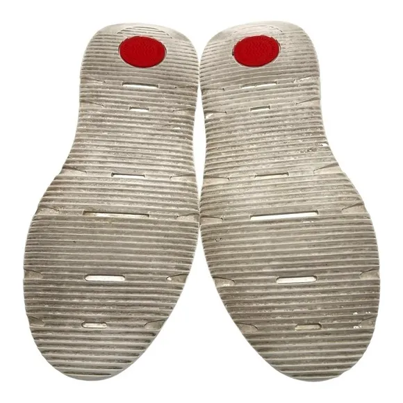 Fitflop Erin White Mesh Cushion Comfort Sock Sneakers Walking Shoes Women’s 8.5