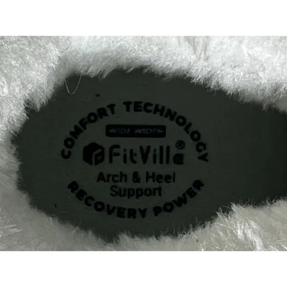 Fitville Women's Winter Boots Sz 10W Tan Suede Arch Heal Support Faux Fur Lined