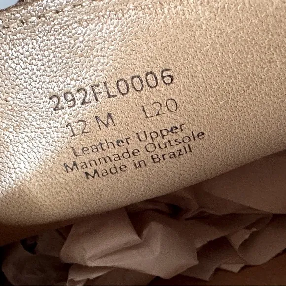 Flag LTD Hobson Venetian Leather Loafers Mens 12 Made in Brazil 292FL0006