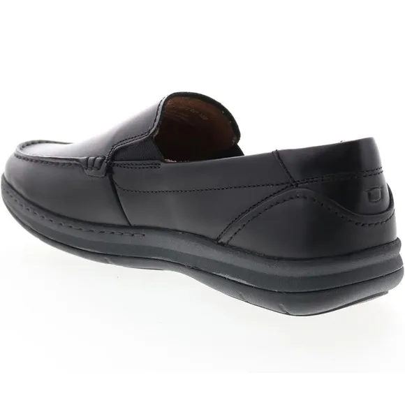 Florsheim Boy's Central Venetian Leather Loafer - Size 2.5, Slip-On Style