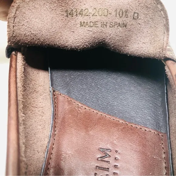 Florsheim Brown Leather Moccasin Loafers