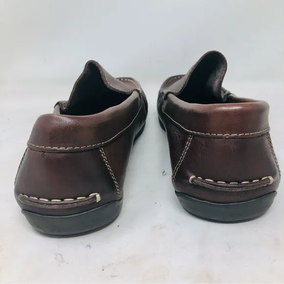 Florsheim Brown Leather Moccasin Loafers