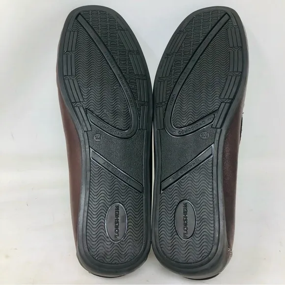 Florsheim Brown Leather Moccasin Loafers