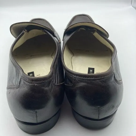 Florsheim Imperial Men’s Leather Loafers Size EU 45 US 12 Brown Color