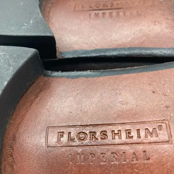 Florsheim Imperial Men’s Leather Loafers Size EU 45 US 12 Brown Color