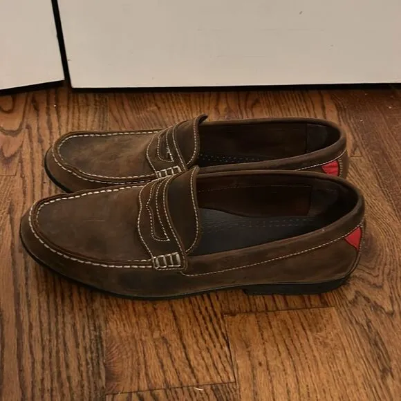 FootJoy Club Casual Mens Size 12 M Loafers Brown Suede Comfort