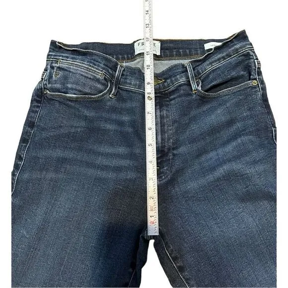 FRAME Le High Skinny Jeans in Harvard dark wash high rise Sz 30
