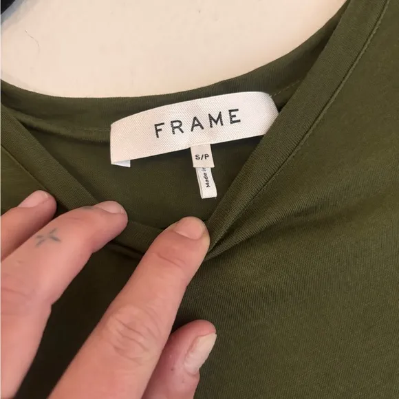 Frame Le Muscle Maxi Dress S