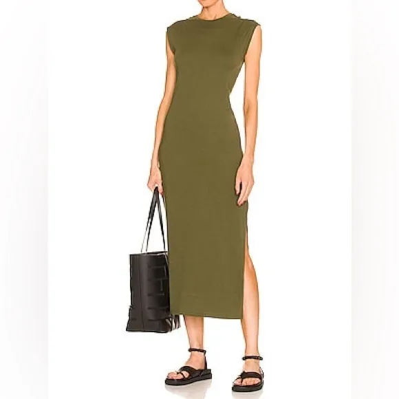 Frame Le Muscle Maxi Dress S