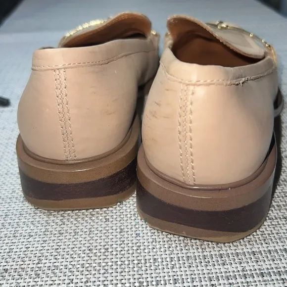 Franck Sarto Eda Leather Bit Loafers