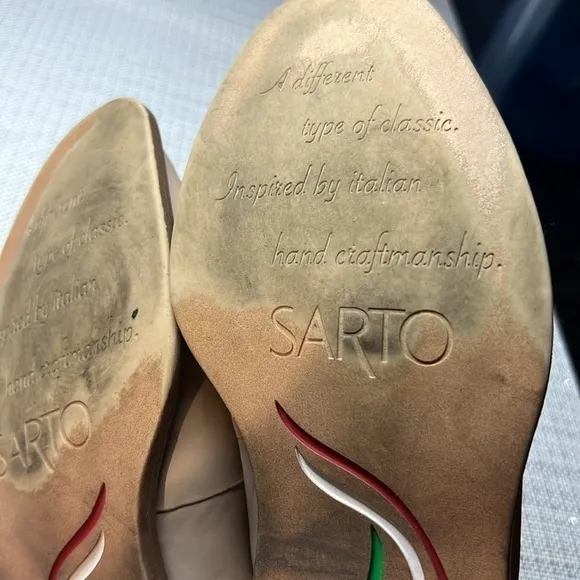 Franck Sarto Eda Leather Bit Loafers