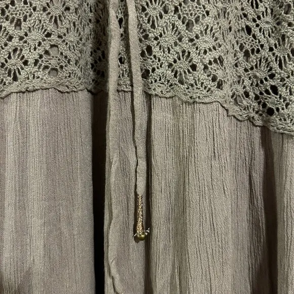 FREE PEOPLE Dream On Maxi Dress - Petrified Wood size XS NWOT