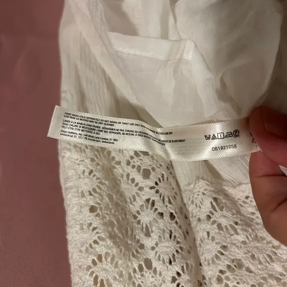 Free People Dream On Maxi Dress White/Cream Size S NWOT