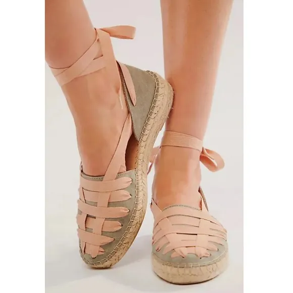 Free People Heat Wave Wrap Espadrille