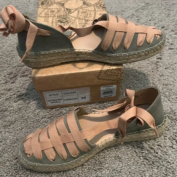Free People Heat Wave Wrap Espadrille