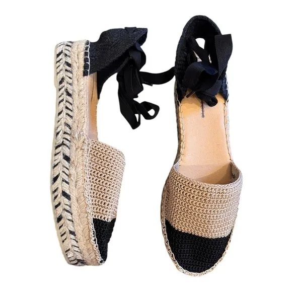 FREE PEOPLE Island Time Wrap Espadrilles NIB