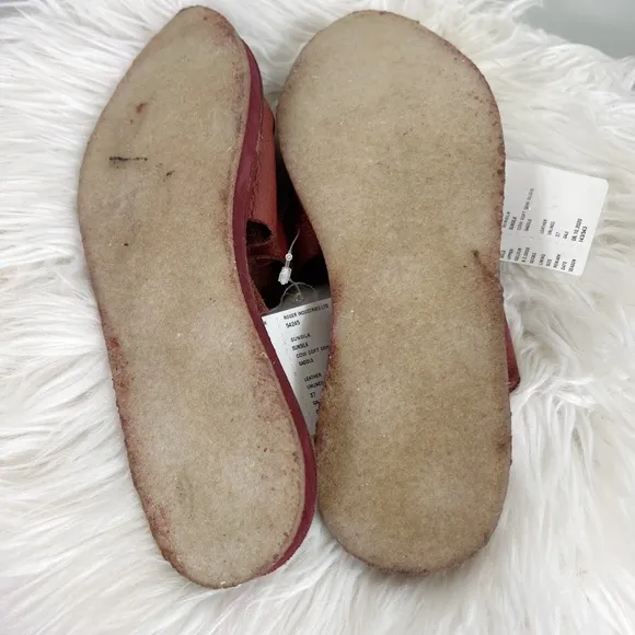Free People Leather Nova Slip On Flat Mule 7