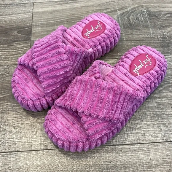 FREE PEOPLE TWO DAYS IN IBIZA SLIDES - ORCHID size 7