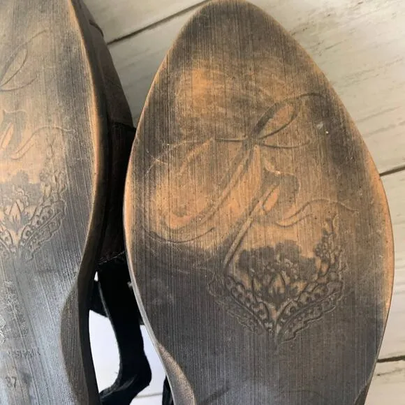 Free People Wanderlust Woven Pointed Flats