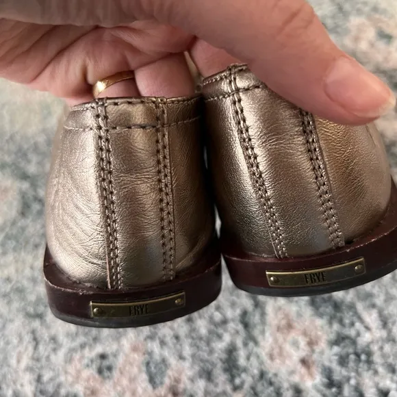 Frye Claire Venetian Leather Loafers