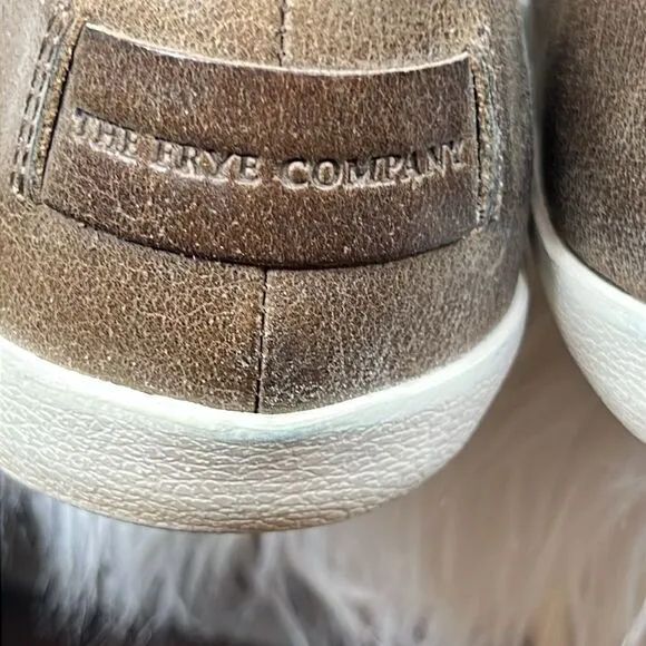 Frye Co. Leather Slip-on Sneakers Size 8