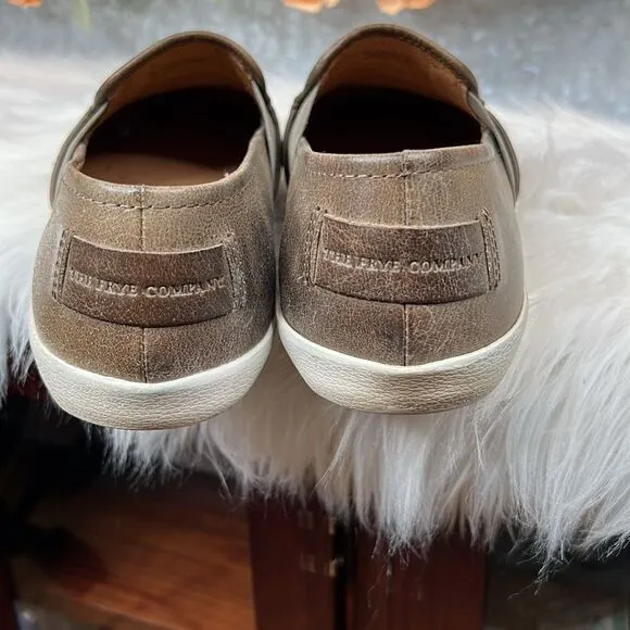 Frye Co. Leather Slip-on Sneakers Size 8