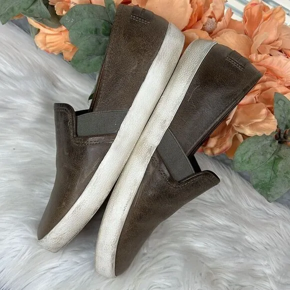 Frye Co. Leather Slip-on Sneakers Size 8