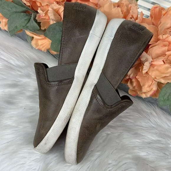 Frye Co. Leather Slip-on Sneakers Size 8