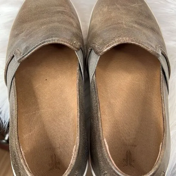 Frye Co. Leather Slip-on Sneakers Size 8