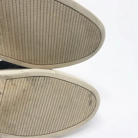 FRYE | Ivy Dark Brown Snakeskin Print Leather Slip On Sneakers Women’s Size 8