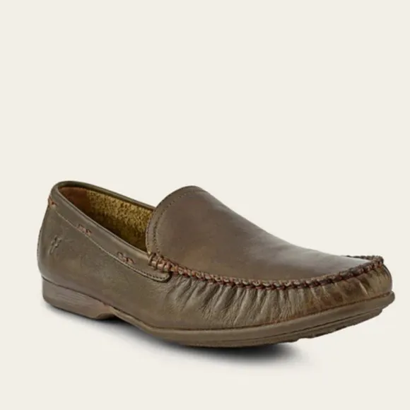 Frye Lewis Venetian Leather Loafers