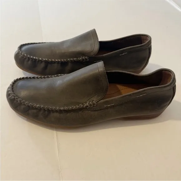 Frye Lewis Venetian Leather Loafers