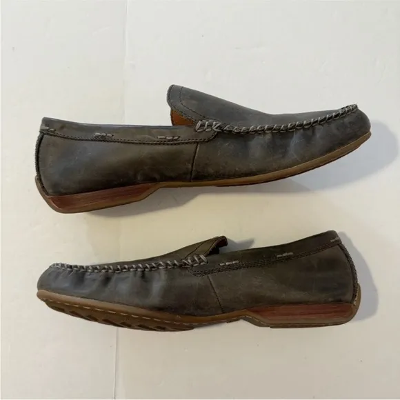 Frye Lewis Venetian Leather Loafers
