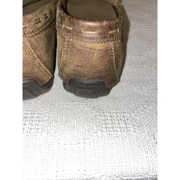 Frye Men’s Casual Loafers Size 10.5 M Brown Leather Comfort Outdoors Relaxed
