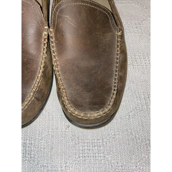 Frye Men’s Casual Loafers Size 10.5 M Brown Leather Comfort Outdoors Relaxed