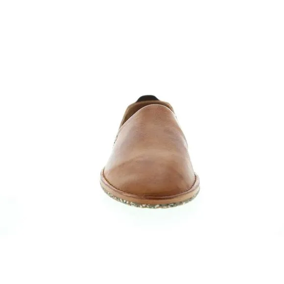 FRYE MONTAUK A LINE 80521 MENS BROWN LEATHER LOW TOP CASUAL LOAFERS SHOES sz 7
