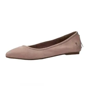Frye Women's Regina Leather Pointed Toes Taupe Ballet Flats Size 9