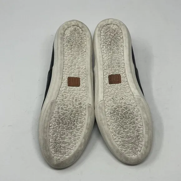 Frye women's slip-on sneakers 8M black leather