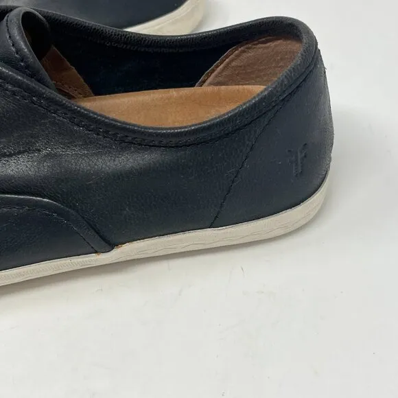Frye women's slip-on sneakers 8M black leather