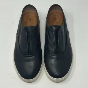 Frye women's slip-on sneakers 8M black leather