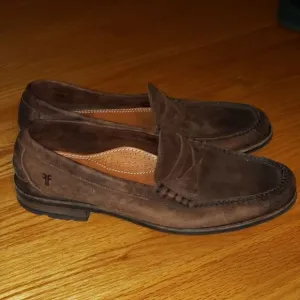 Frye Brown Leather Loafers