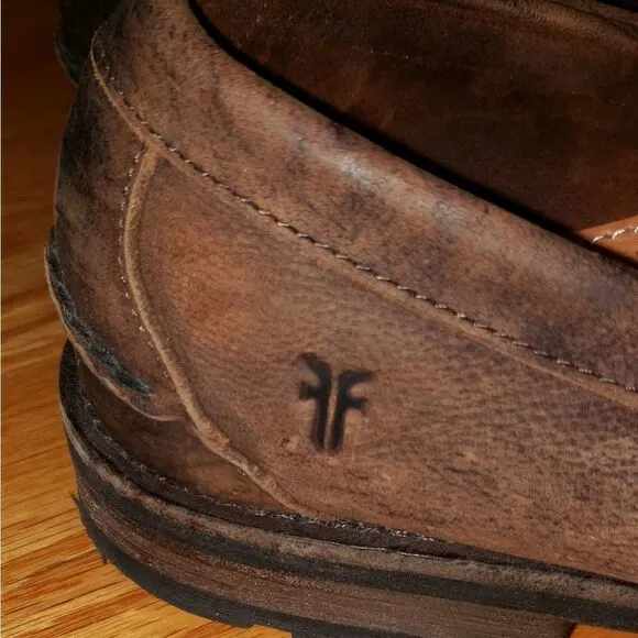 Frye Brown Leather Loafers