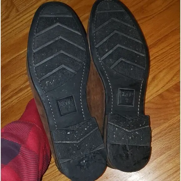 Frye Brown Leather Loafers